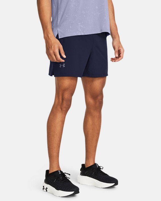 Men's UA Launch Elite 5'' Shorts, Blue, pdpMainDesktop image number 0
